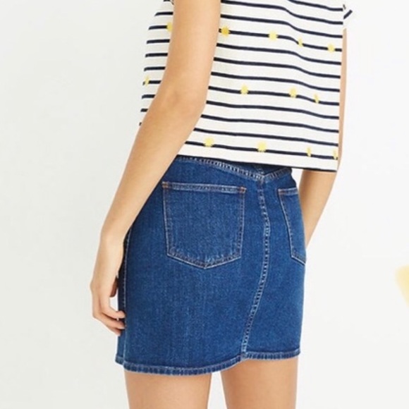 NWT Madewell Button Front Skirt - Picture 2 of 4
